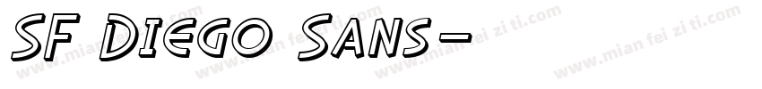 SF Diego Sans字体转换
